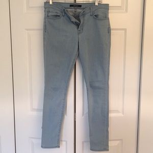 J Brand light wash skinny jeans!